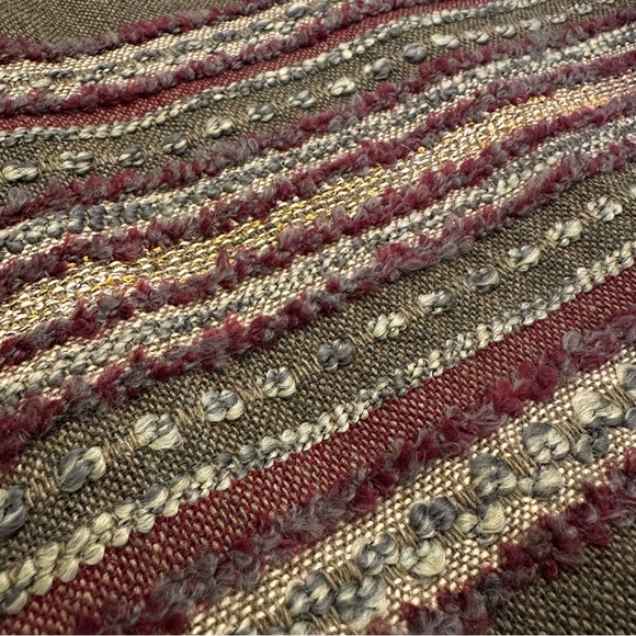 Vintage 90s Green Maxi Skirt 12 Western Southwest Heritage Preppy Equestrian - Picture 4 of 8